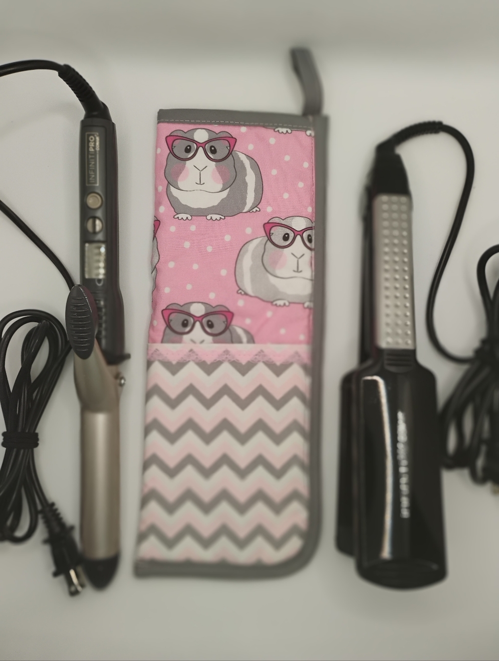 Guinea Pig Pattern Heat Resistant Travel Storage Pouch-Handmade